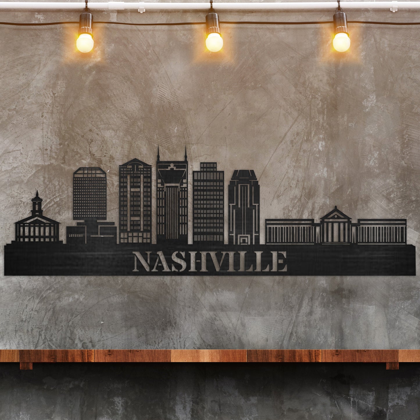 Nashville City Skyline