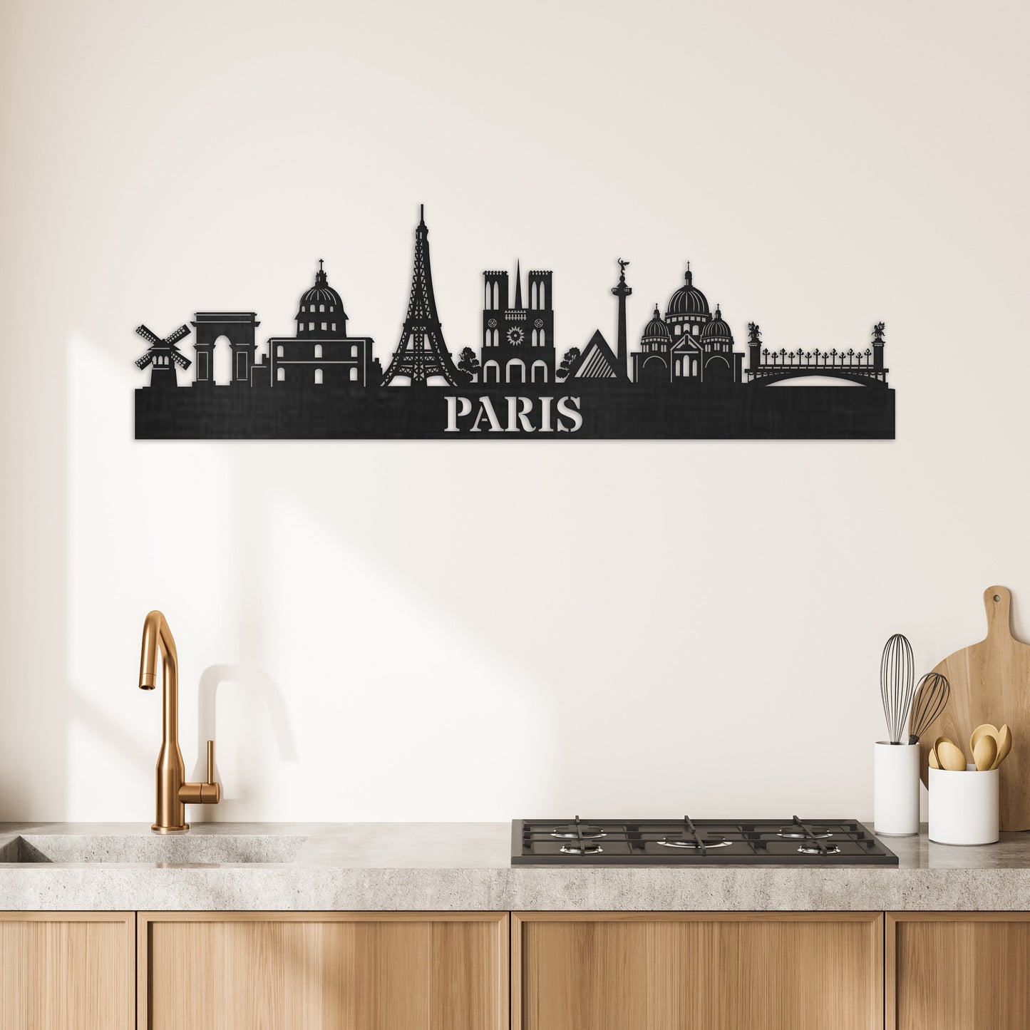 Paris City Skyline