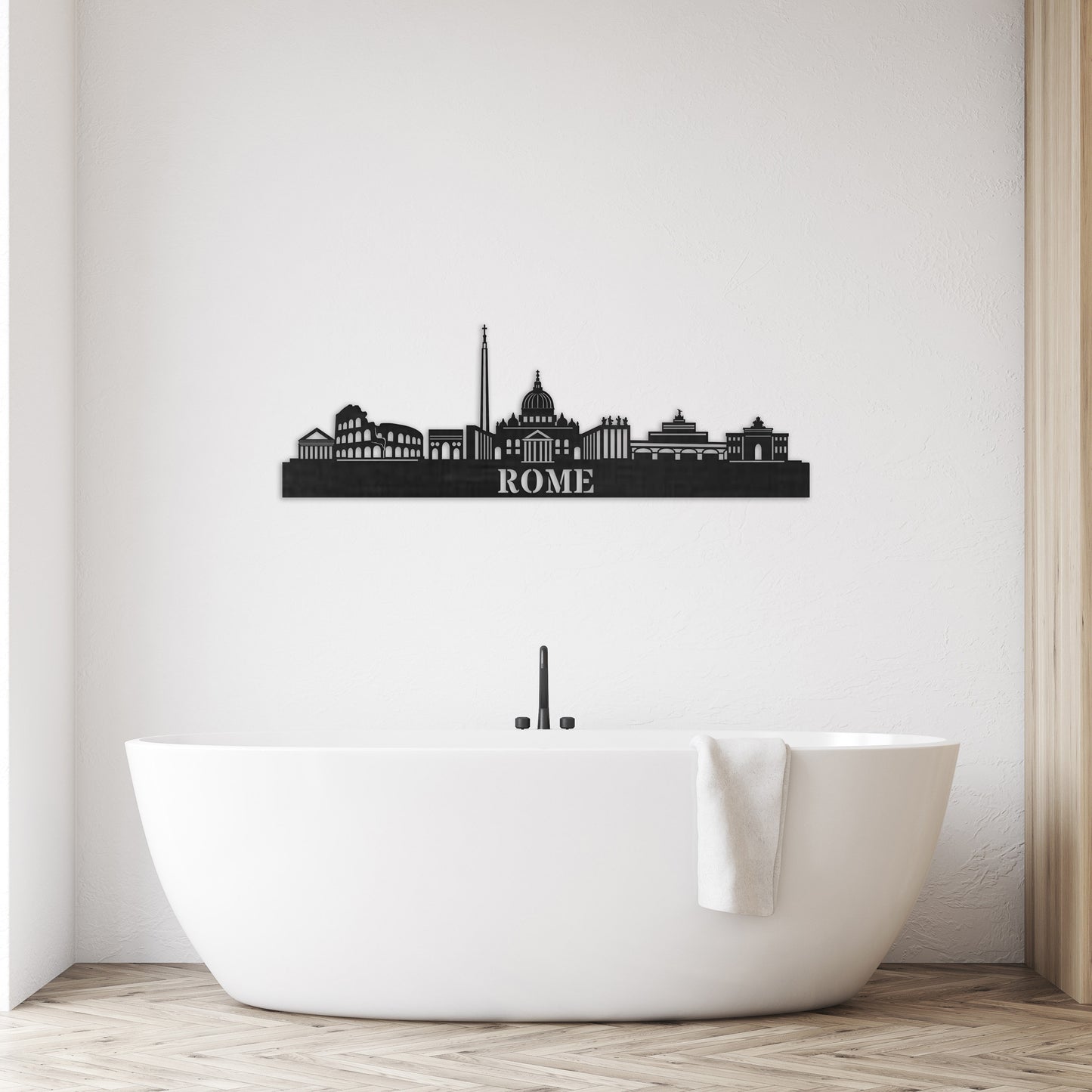 Rome City Skyline