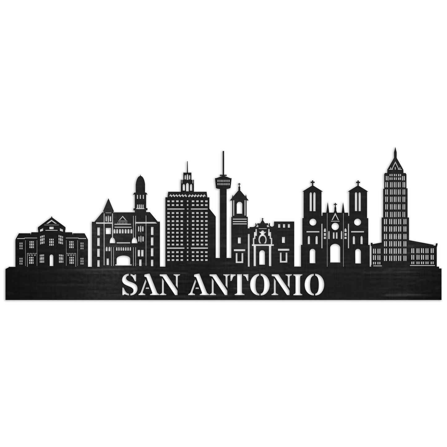 San Antonio City Skyline