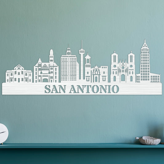 San Antonio City Skyline