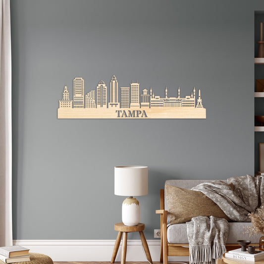 Tampa City Skyline