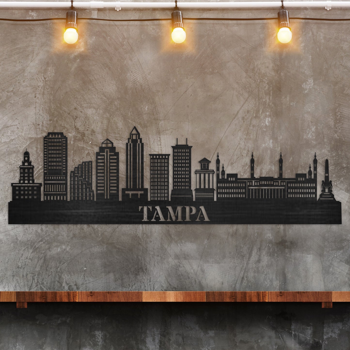 Tampa City Skyline