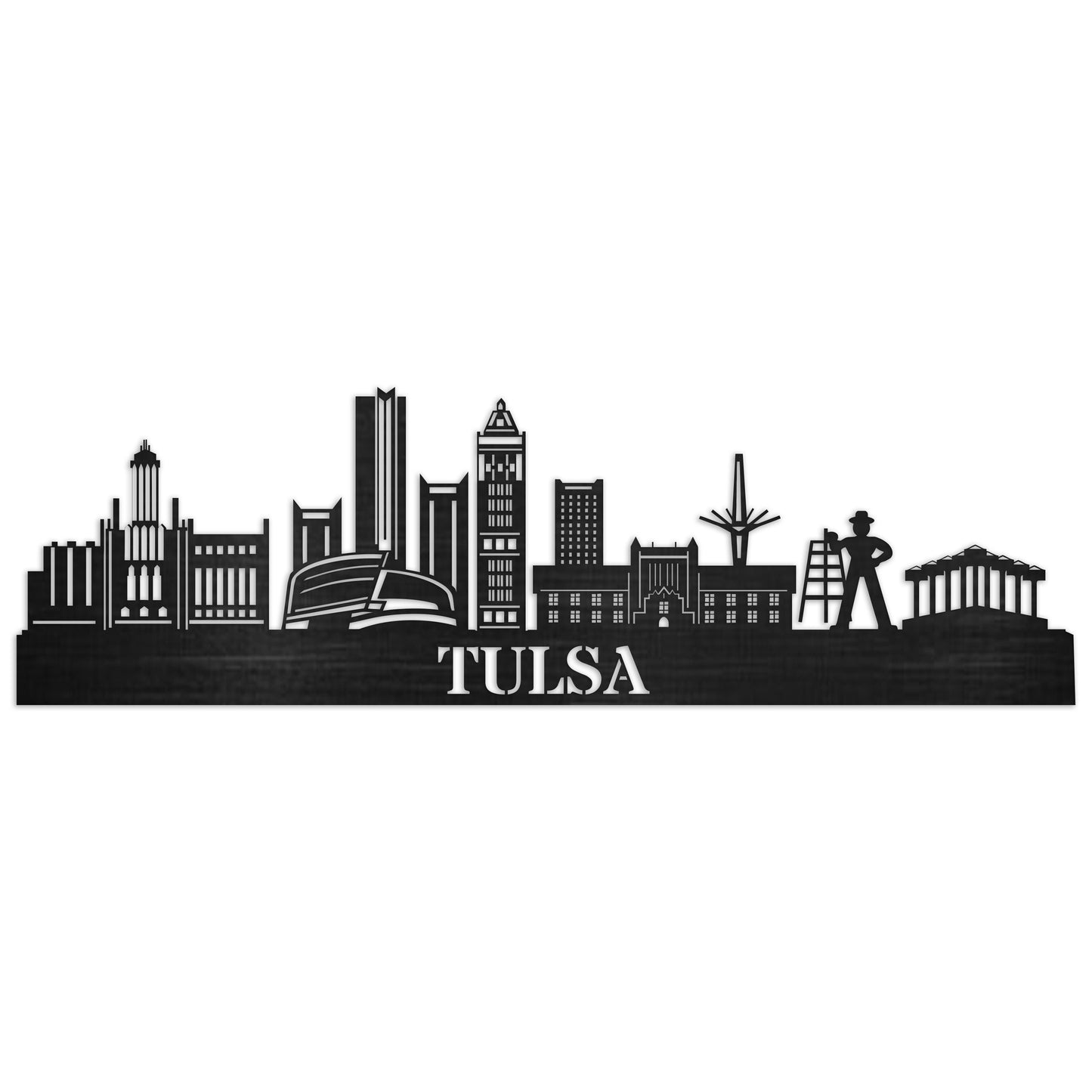 Tulsa City Skyline