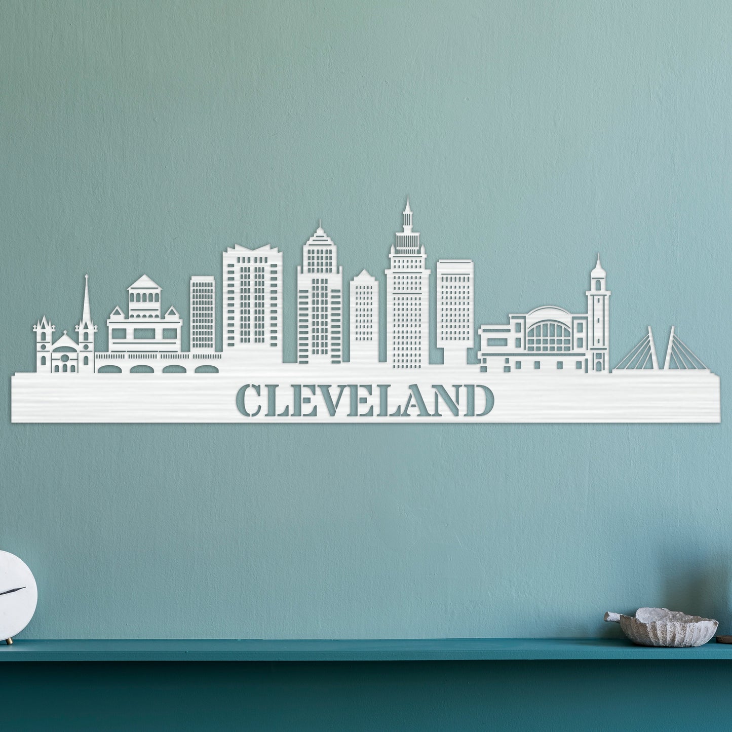 Cleveland City Skyline