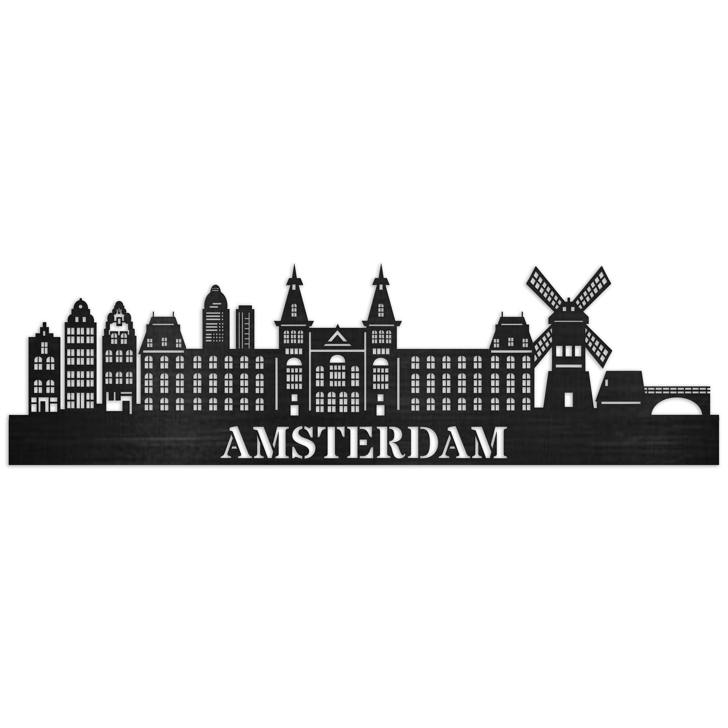 Amsterdam City Skyline