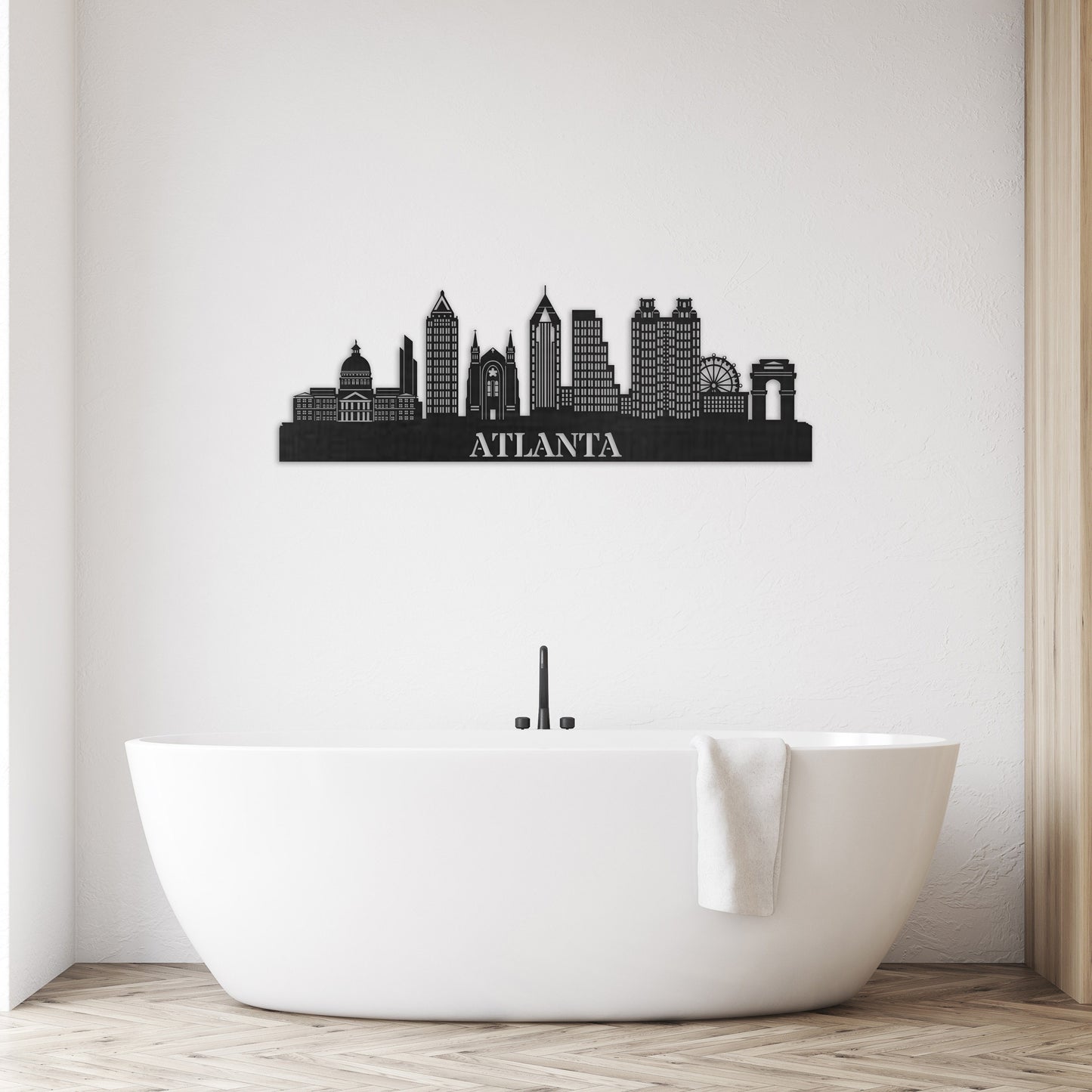 Atlanta City Skyline