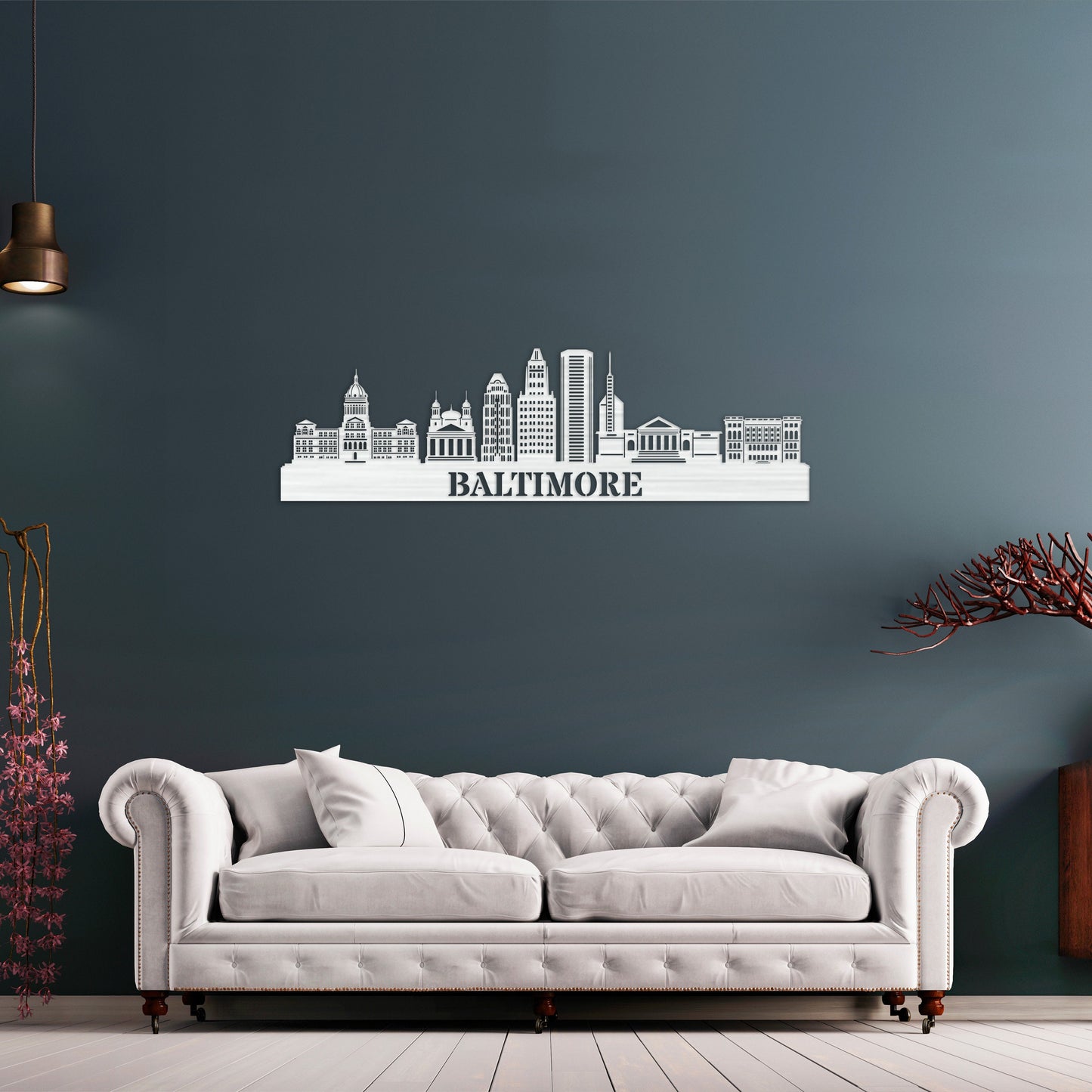 Baltimore City Skyline