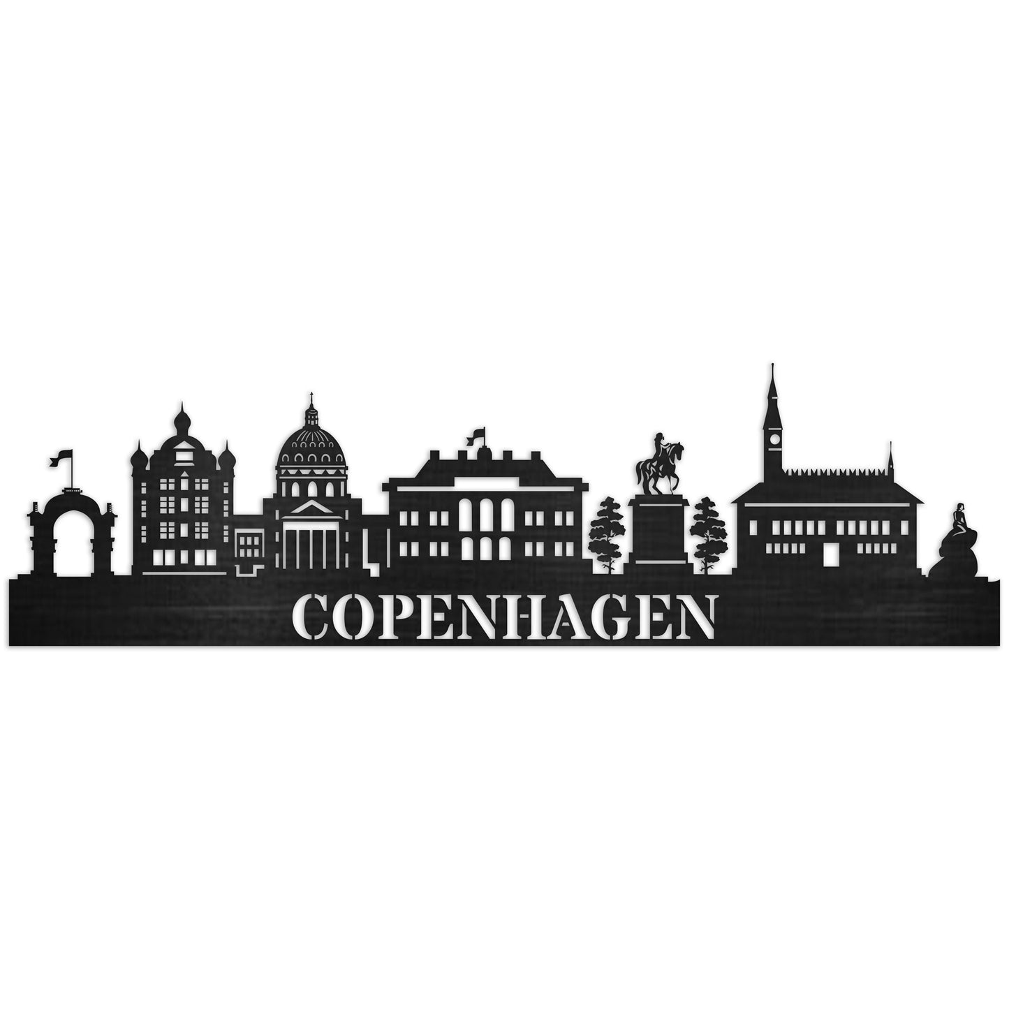 Copenhagen City Skyline