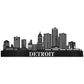 Detroit City Skyline