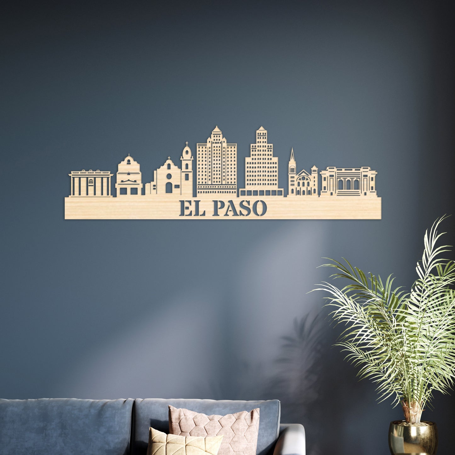 El Paso City Skyline