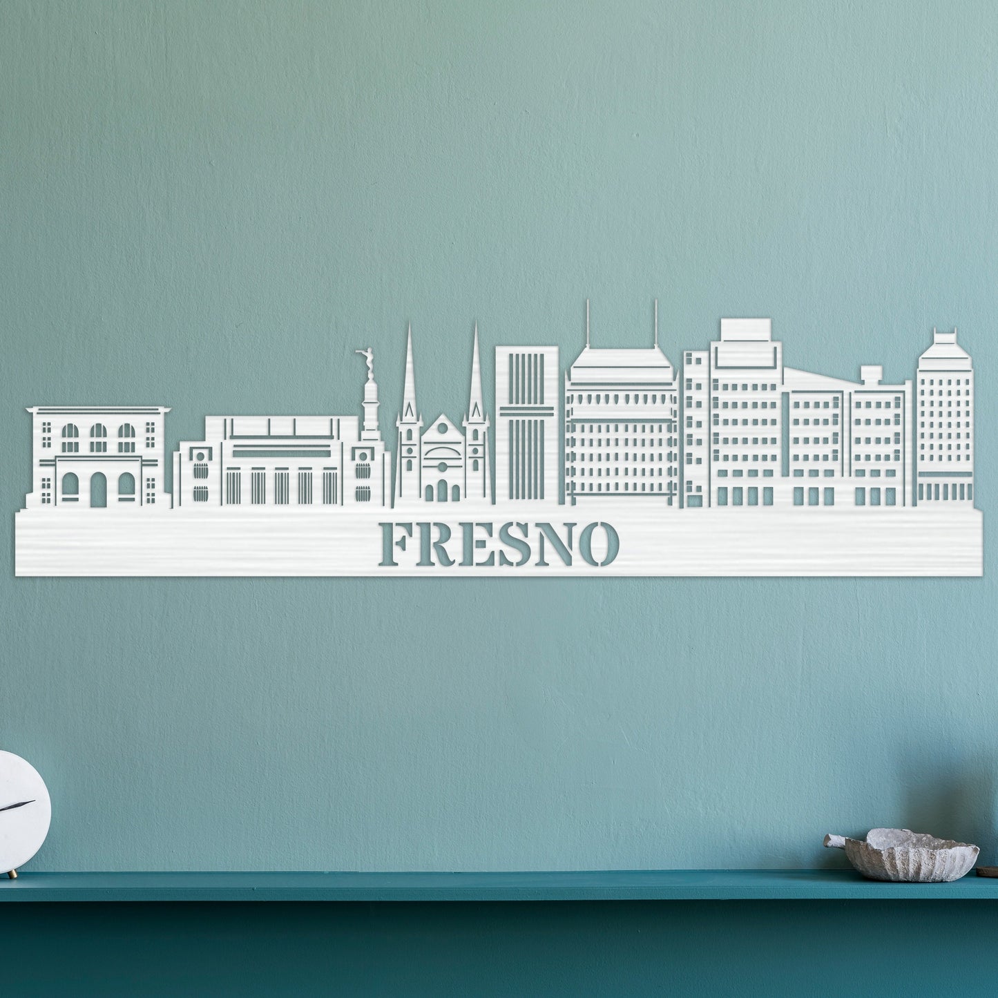 Fresno City Skyline