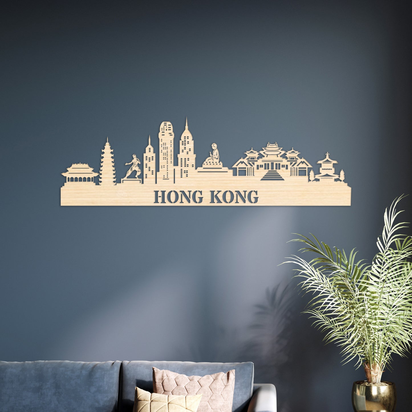 Hong Kong City Skyline