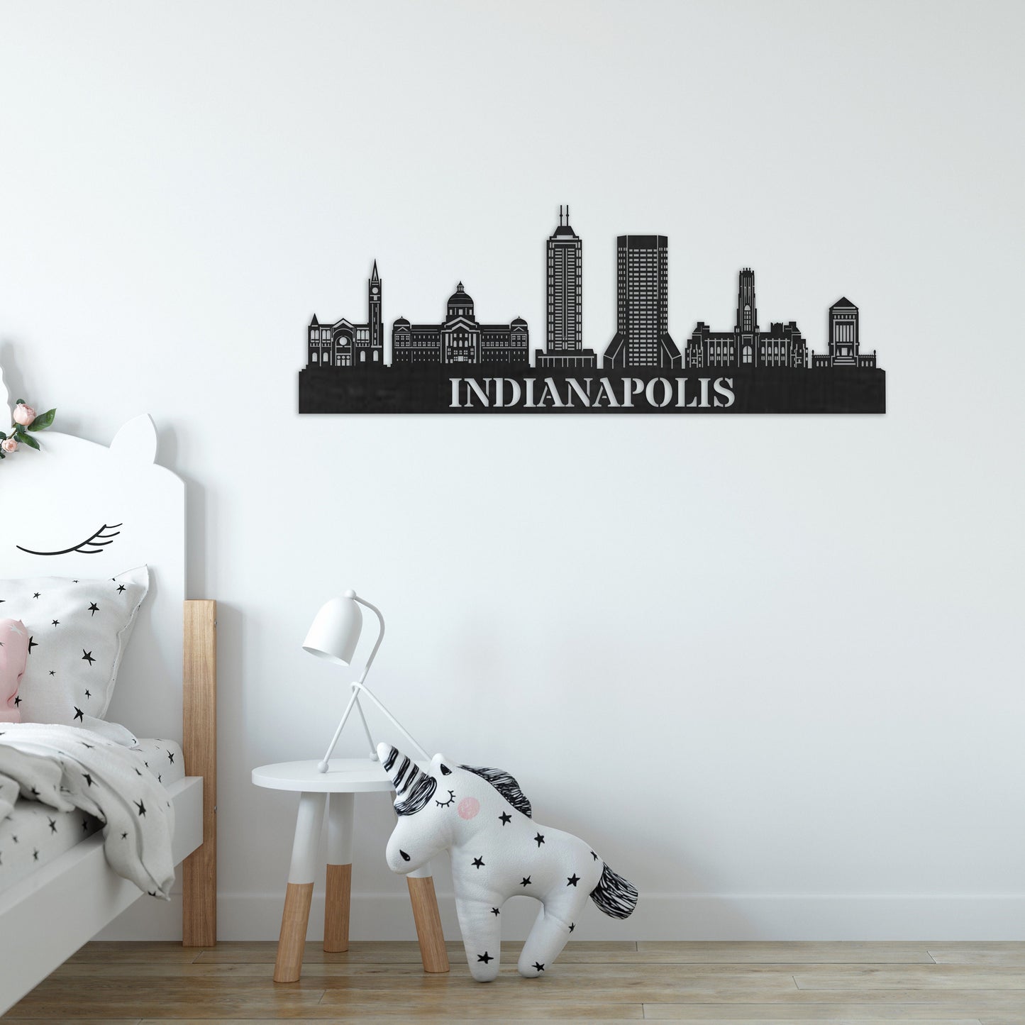 Indianapolis City Skyline