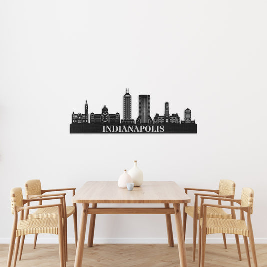 Indianapolis City Skyline