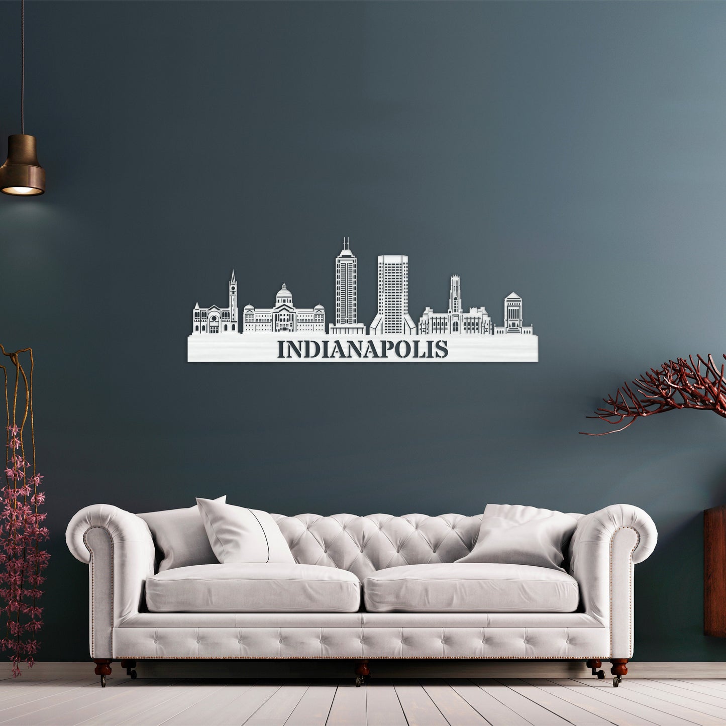 Indianapolis City Skyline