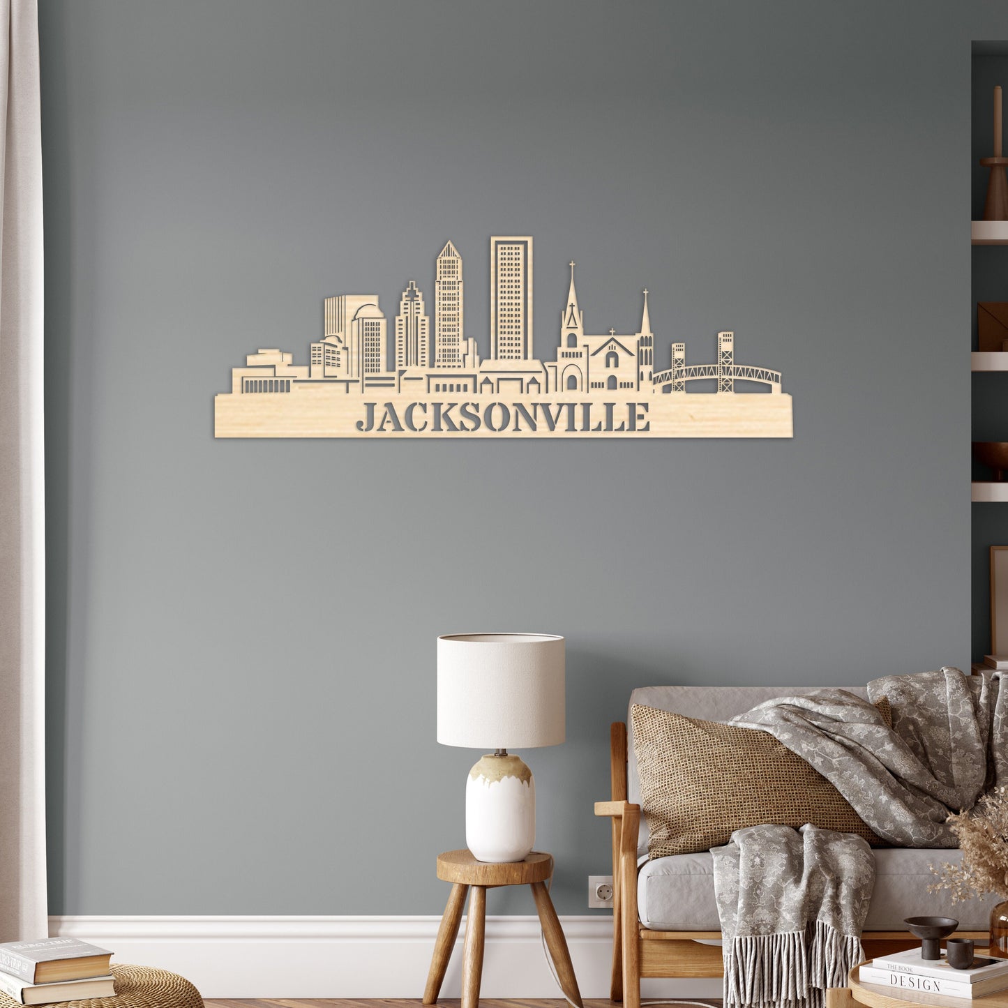 Jacksonville City Skyline