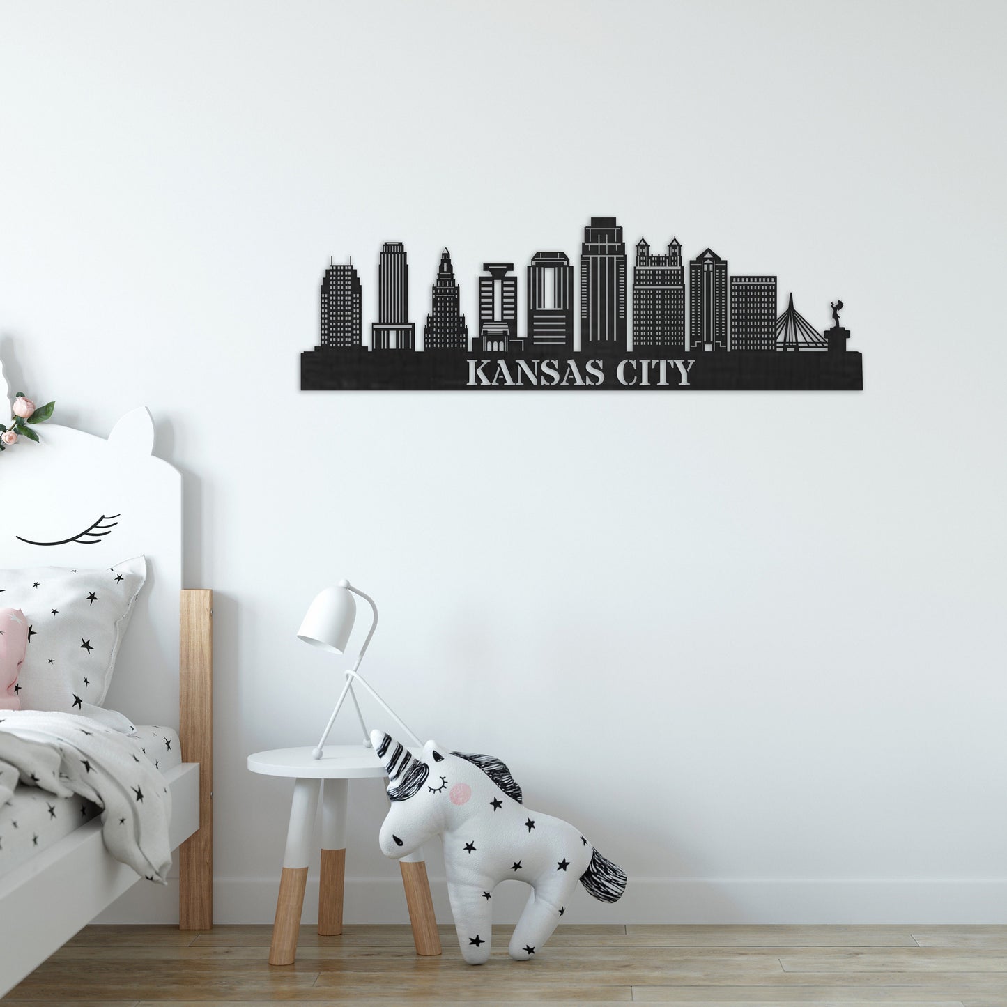 Kansas City City Skyline