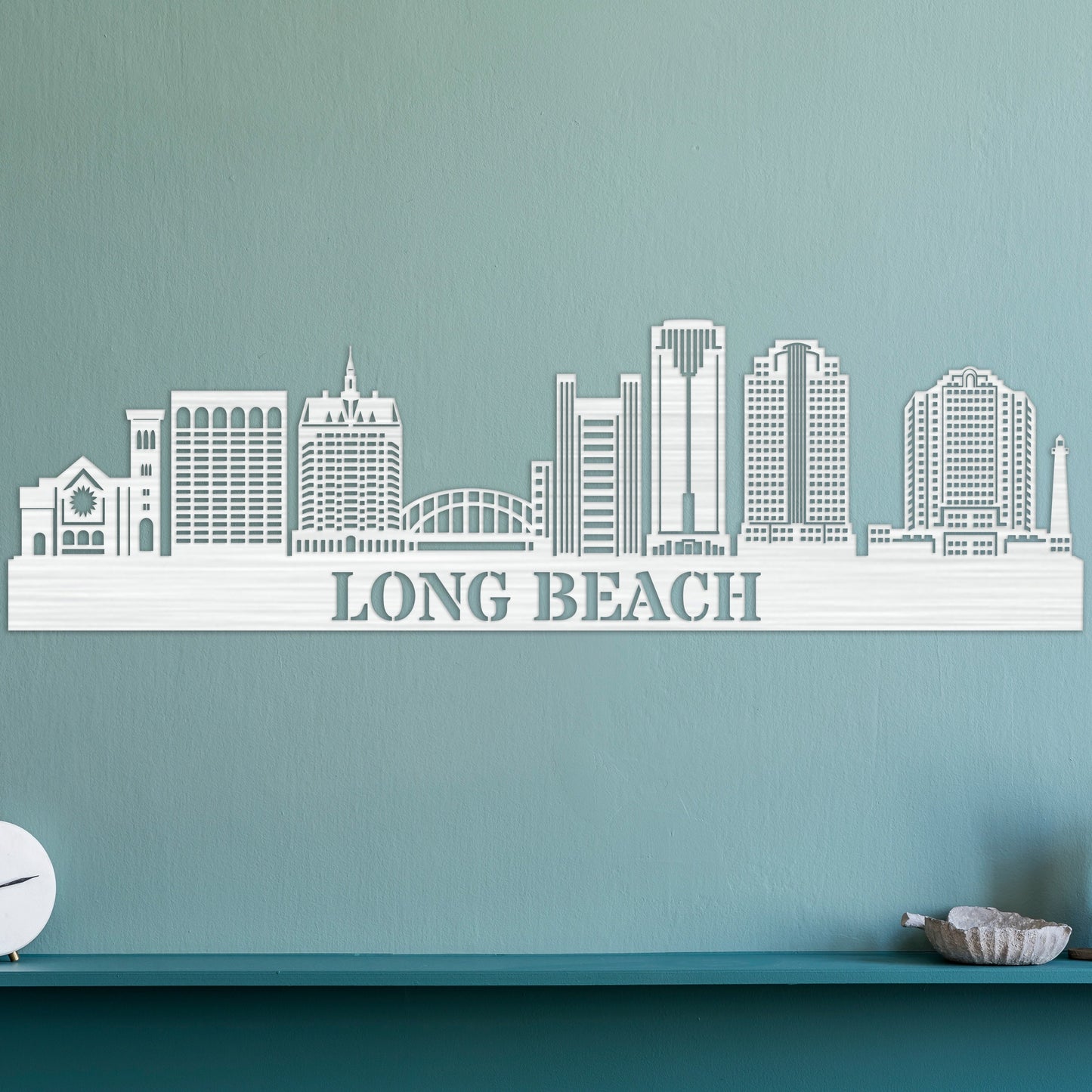 Long Beach City Skyline