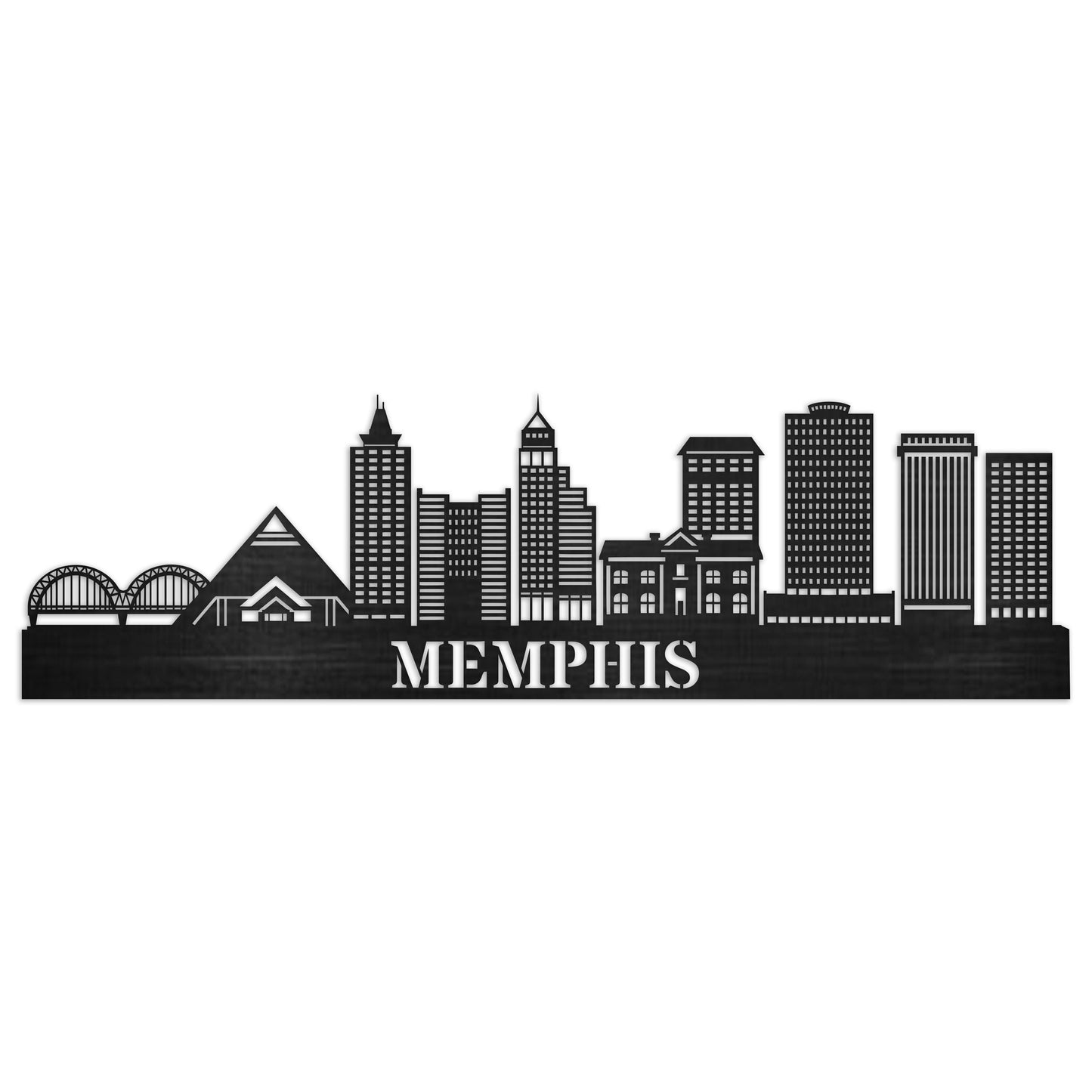 Memphis City Skyline