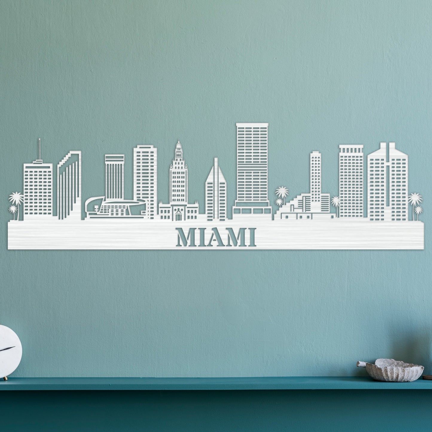 Miami City Skyline