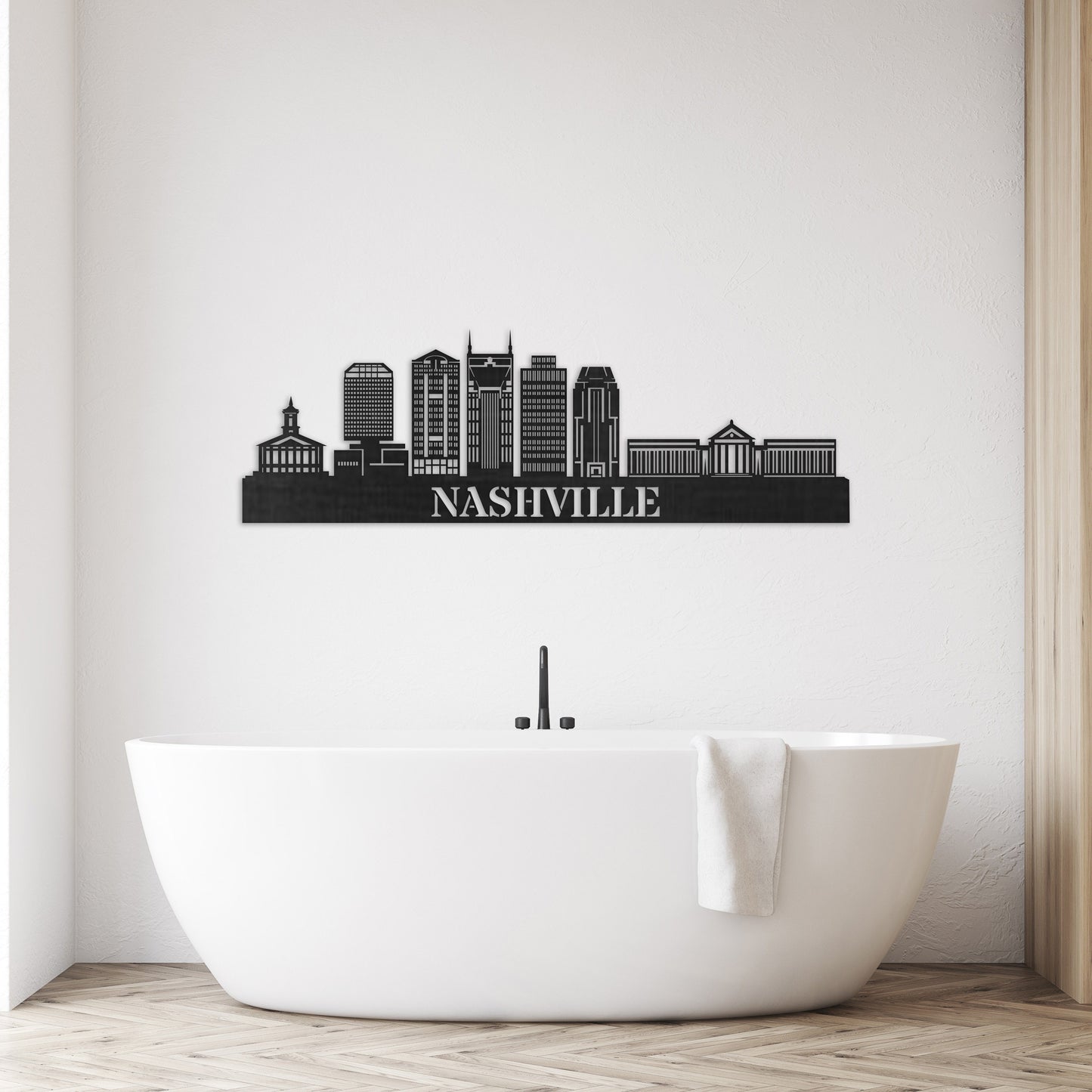 Nashville City Skyline