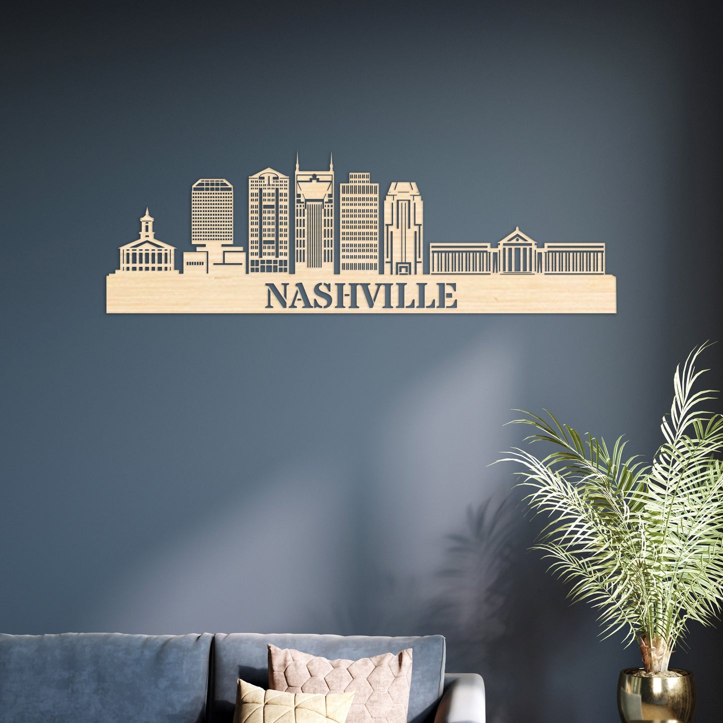 Nashville City Skyline