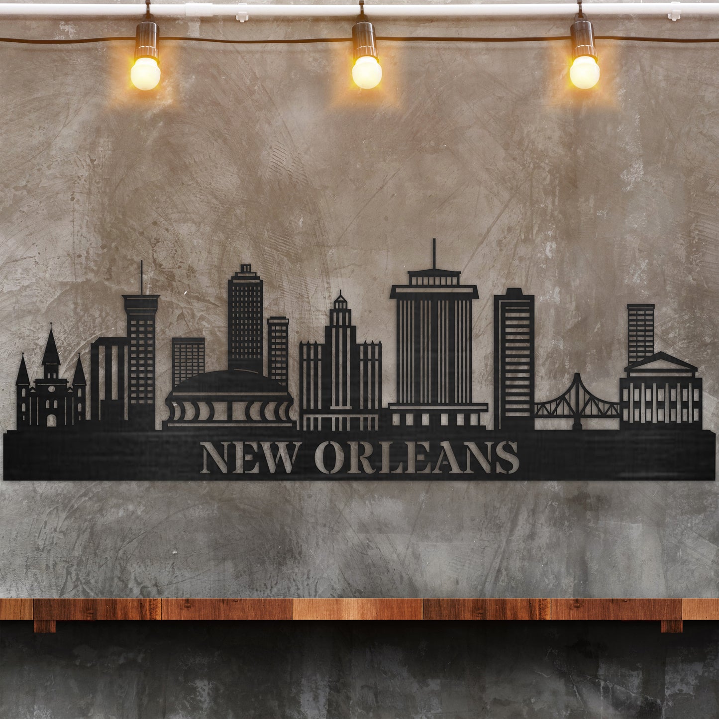 New Orleans City Skyline