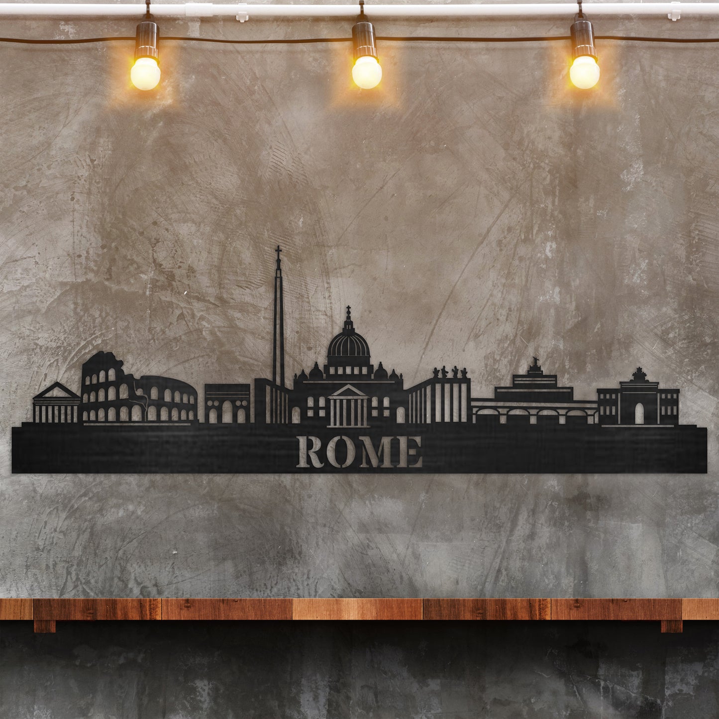 Rome City Skyline