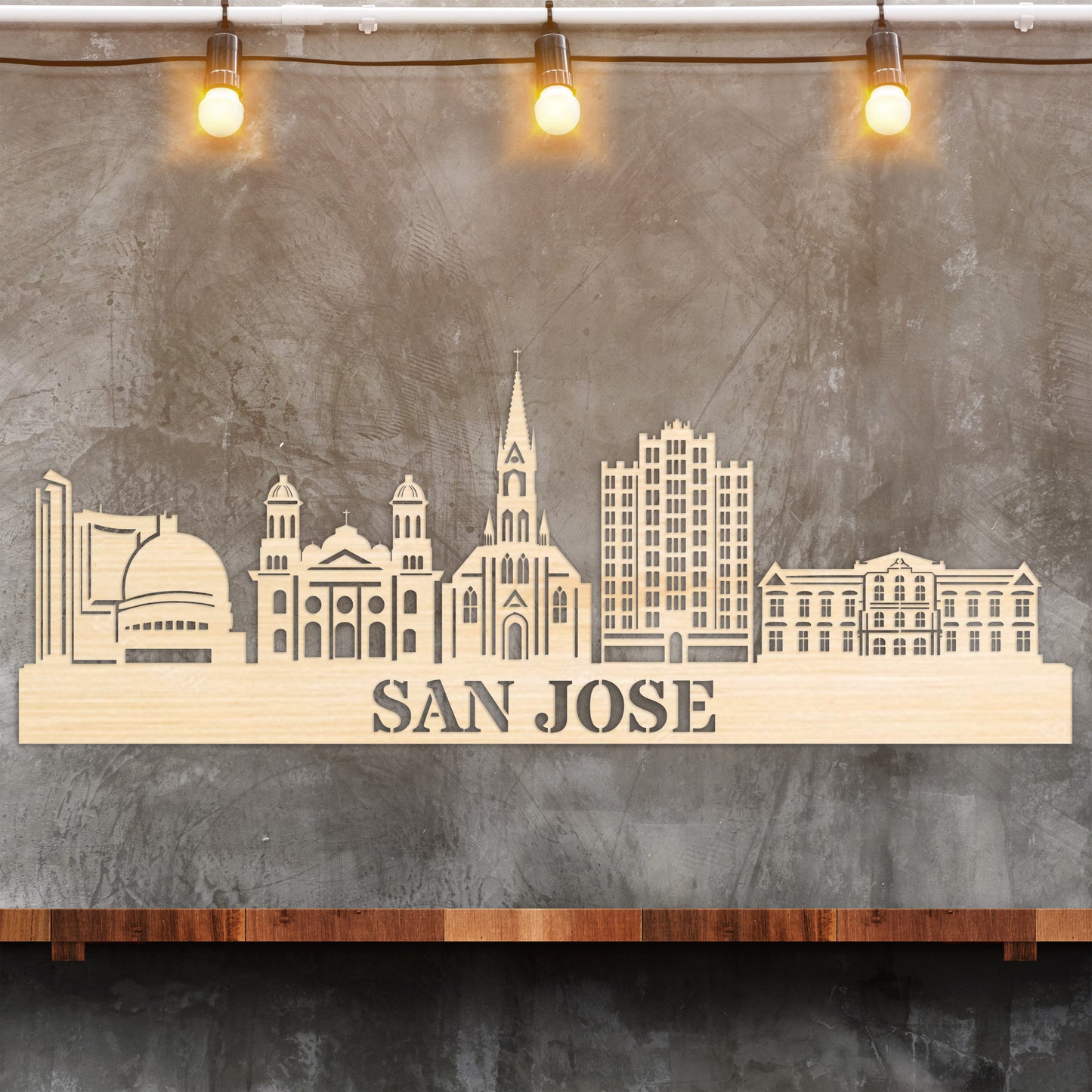 San Jose City Skyline