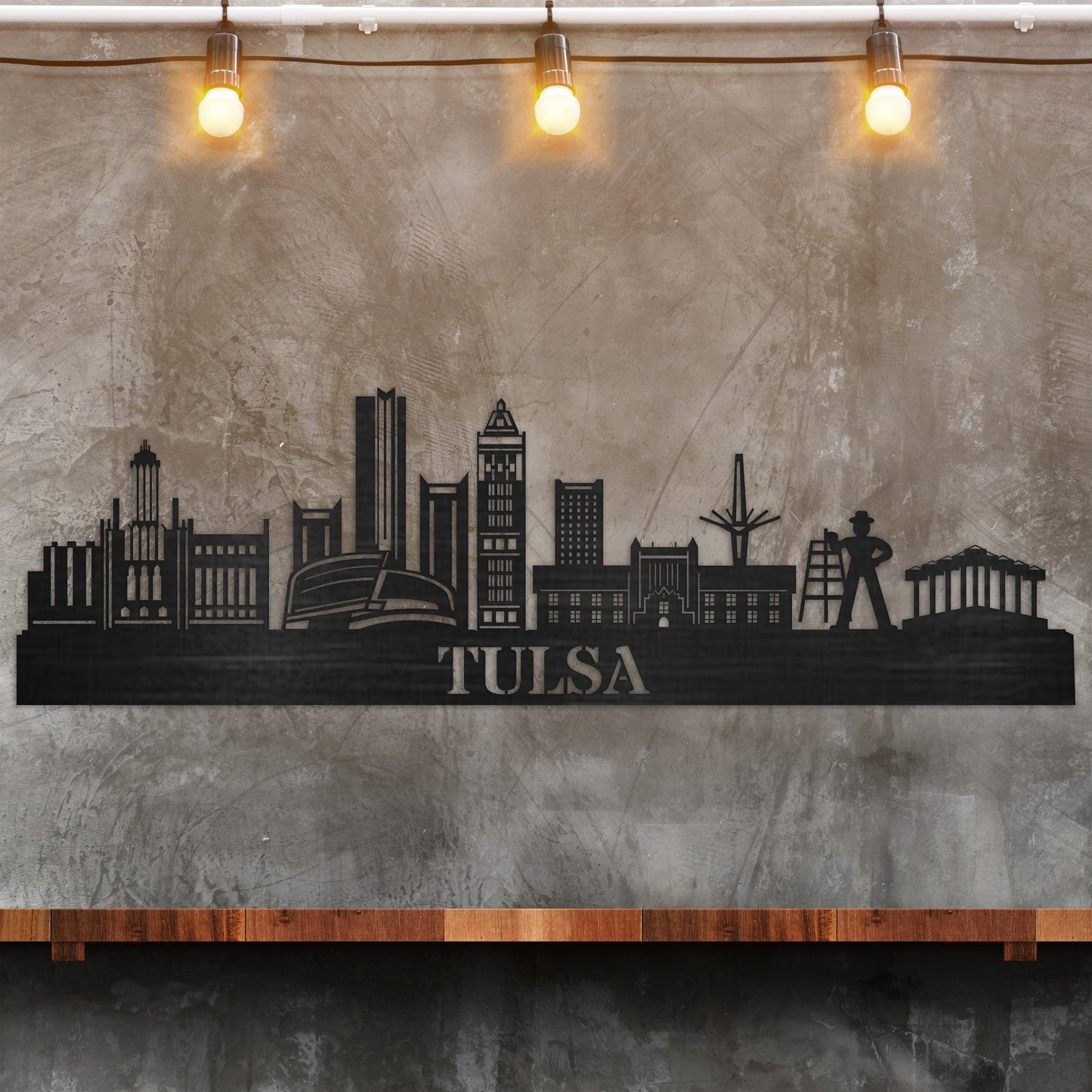 Tulsa City Skyline